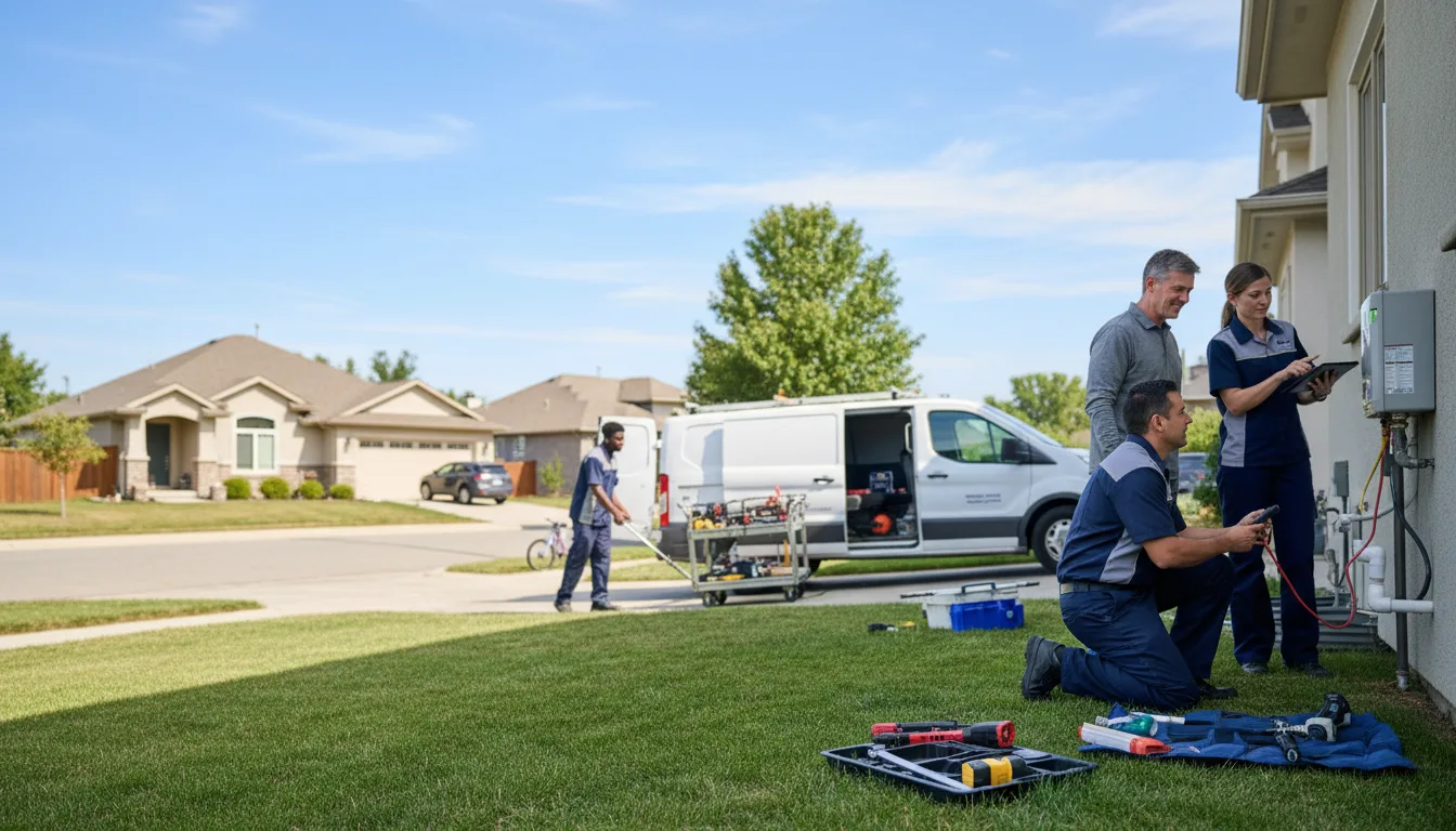 Tankless water heater service in Parker, ID